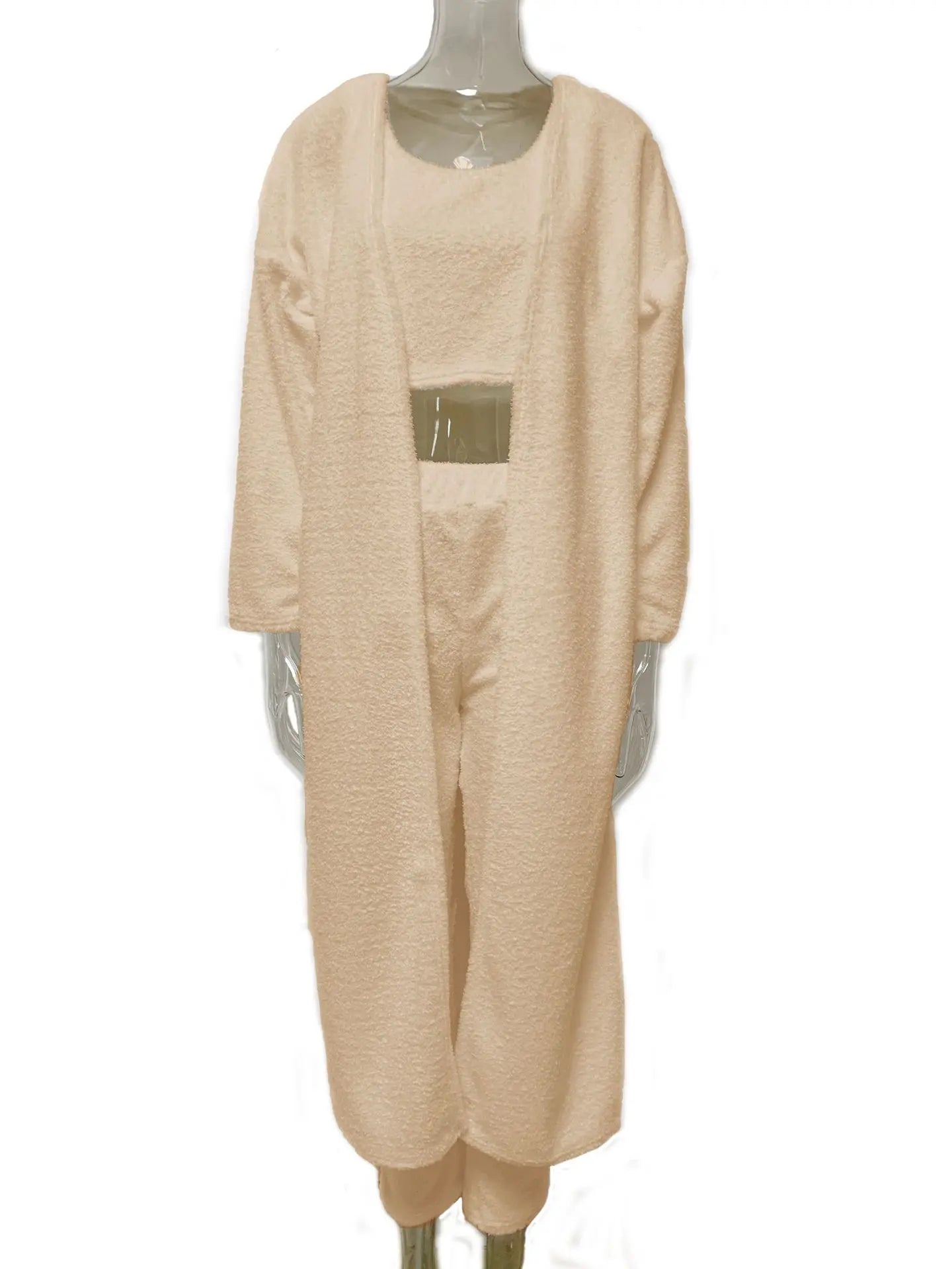 3-piece Fuzzy Fleece Loungewear