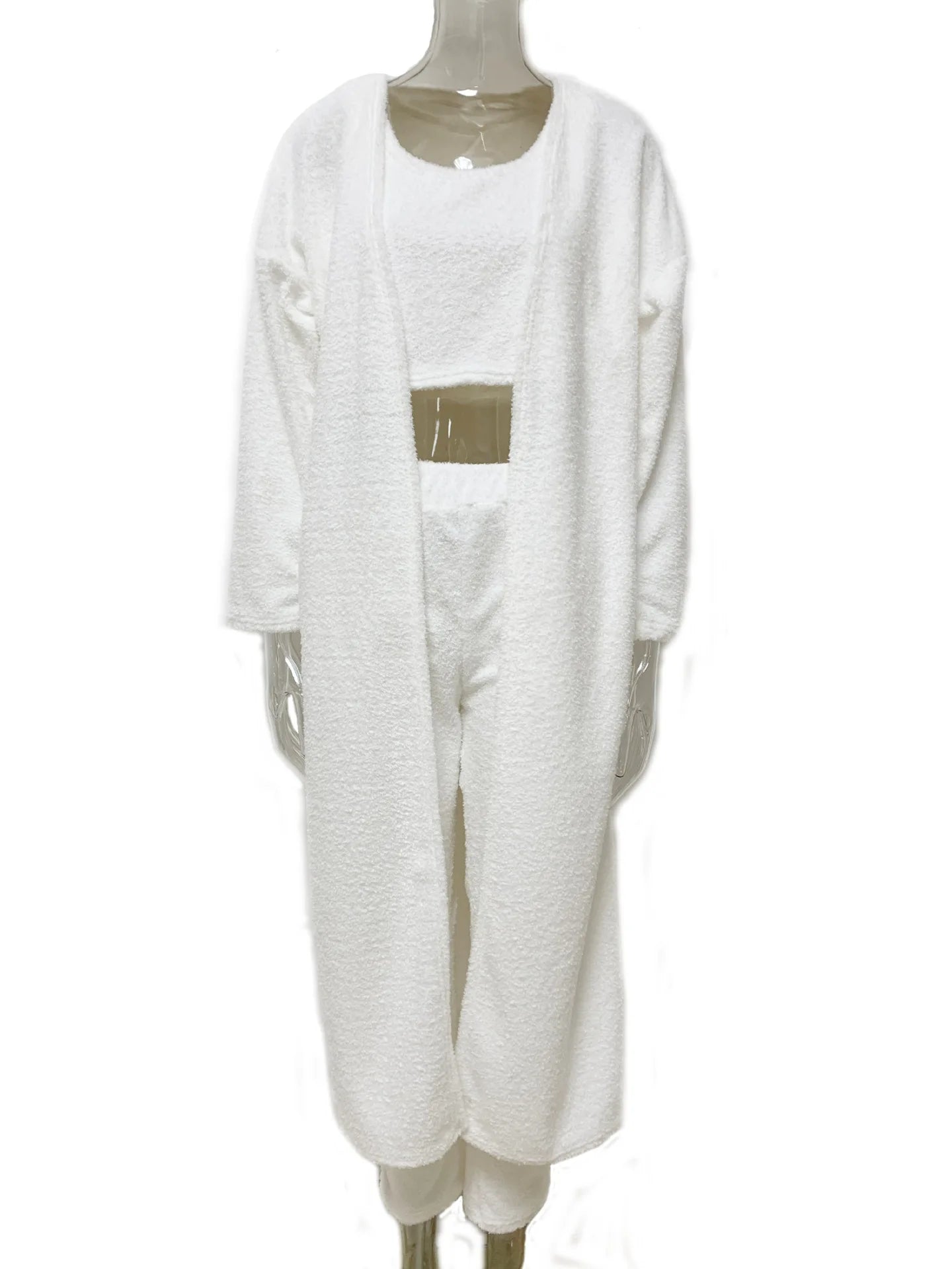 3-piece Fuzzy Fleece Loungewear