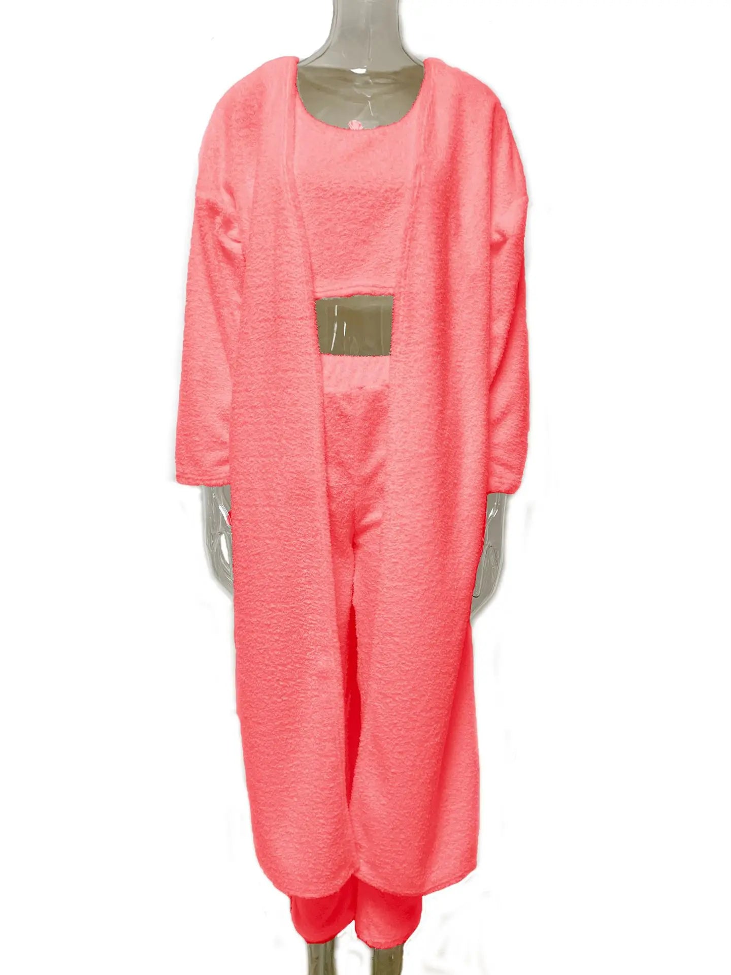 3-piece Fuzzy Fleece Loungewear